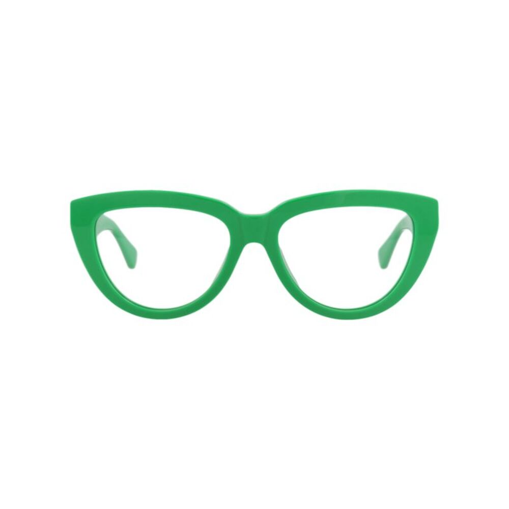 Bottega Veneta Cat Eye-Frame Recycled Acetate Optical Frames Green Womens